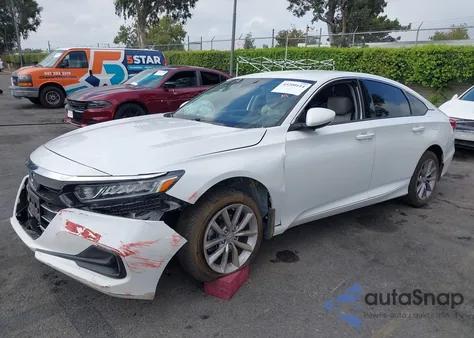 2022 Honda Accord Lx из США, поврежденный, VIN 1HGCV1F19NA003471